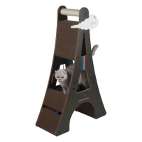 Średni drapak z placem zabaw dla kota Eiffel Tower Cat Tree M