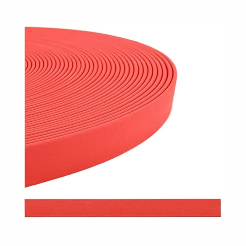 Smycz wodoodporna PCV dla psa 5 metrów czerwona