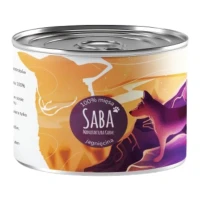 Mokra karma dla psa -  jagnięcina 100% SABA 200g