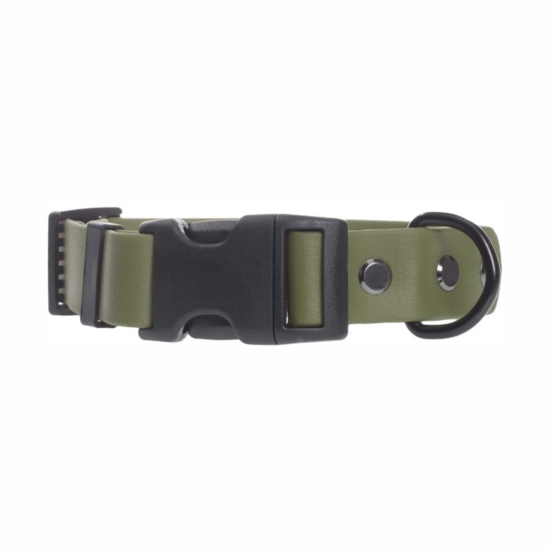 Obroża dla psa Biothane® 19mm z klamrą military olive