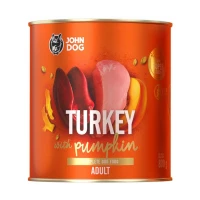 Monobiałkowa karma mokra dla psa Indyk z dynią Pumpkin Line 800g