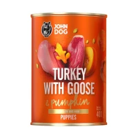  Karma mokra dla szczeniaka Indyk z gęsią i dynią Pumpkin Line Junior 400g