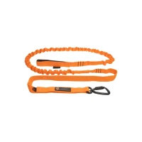 Lina dla psa z amortyzatorem JoQu® Canicross Rope Shock pomarańczowa 