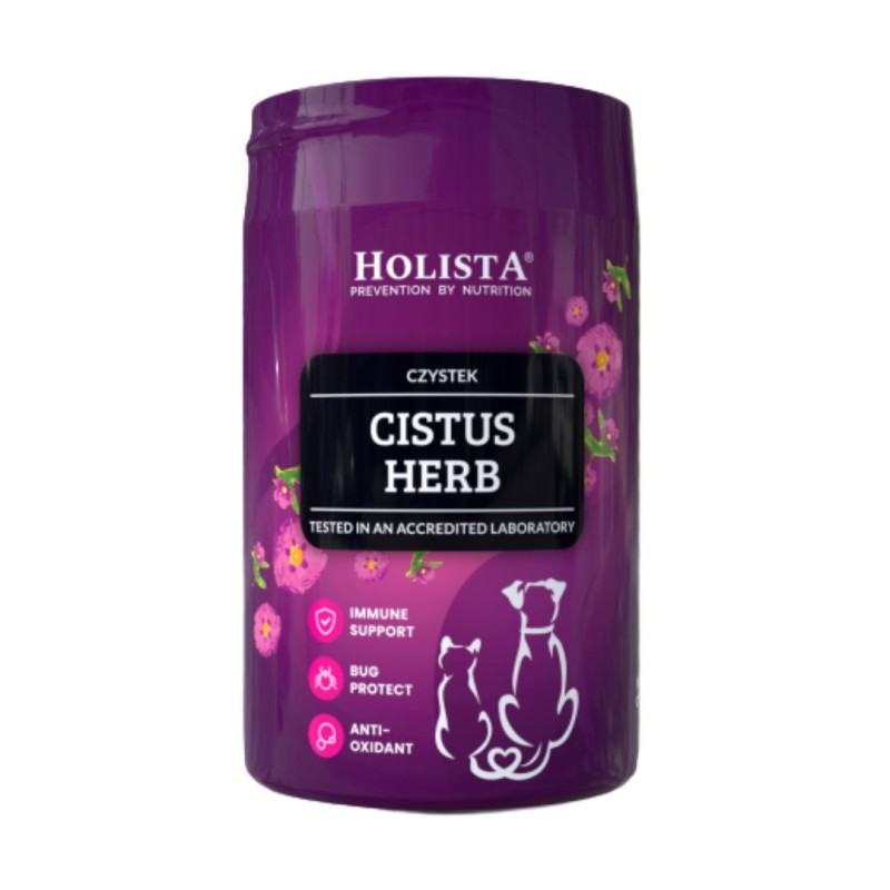 Czystek Cistus Herb 100g Holista dla psa i kota 100g
