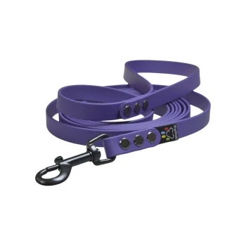Smycz miejska dla średniego psa BioThane®  fioletowa (16mm, 3m)