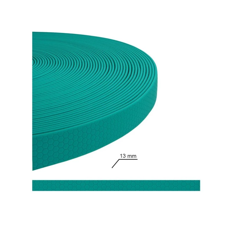 Linka treningowa wodoodporna dla psa Hexa (13mm, 10m) turkusowa