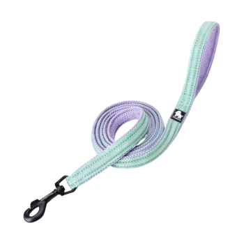 Krótka smycz miejska dla dużego psa Truelove Active L 110 cm liliowa
