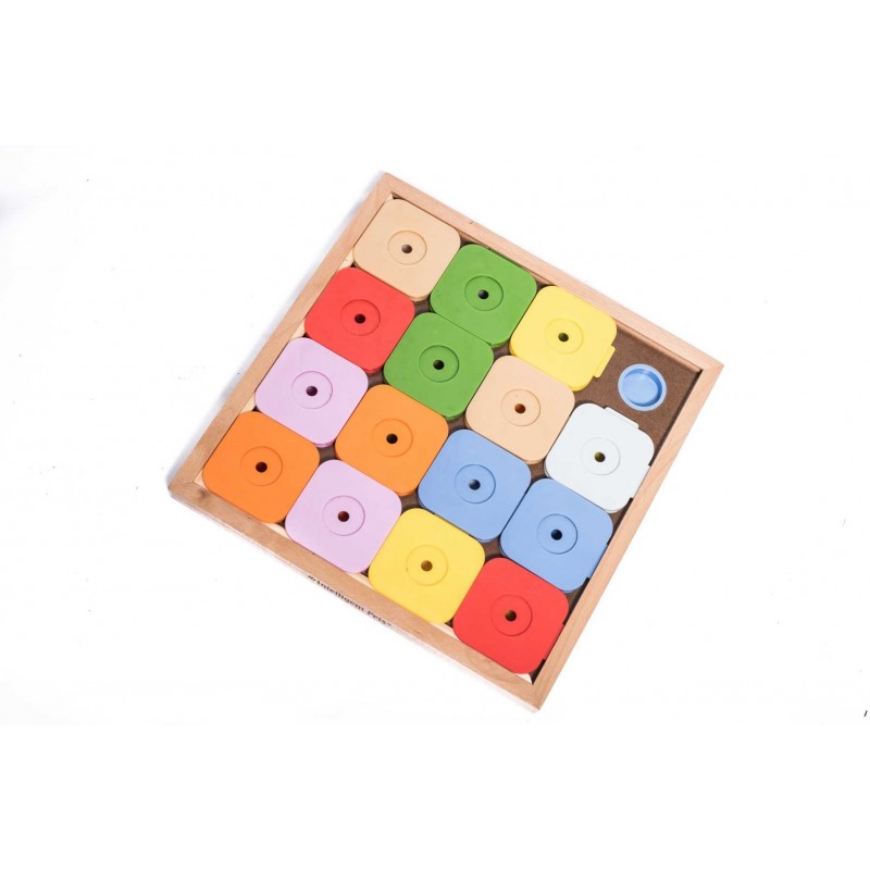 Zaawansowana Gra Logiczna dla Psa Dog' Sudoku Medium Rainbow (Poziom Ekspert)