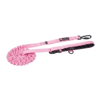 Smycz dla psa z amortyzatorem JoQu® Ultra Strong Runners Candy Pink różowa