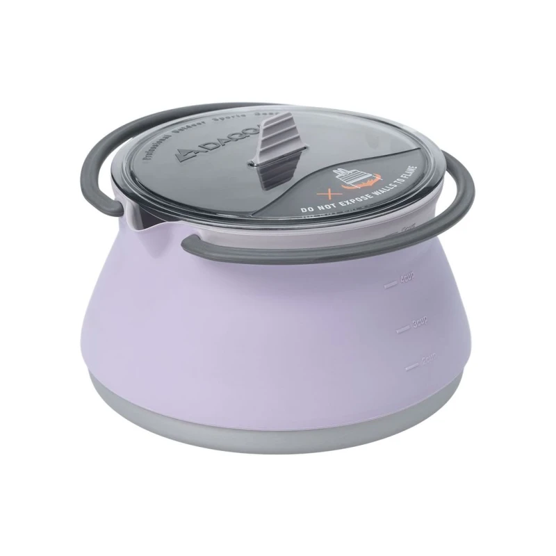 Miska turystyczna dla psa DAQQAB Outdoor Range liliowa