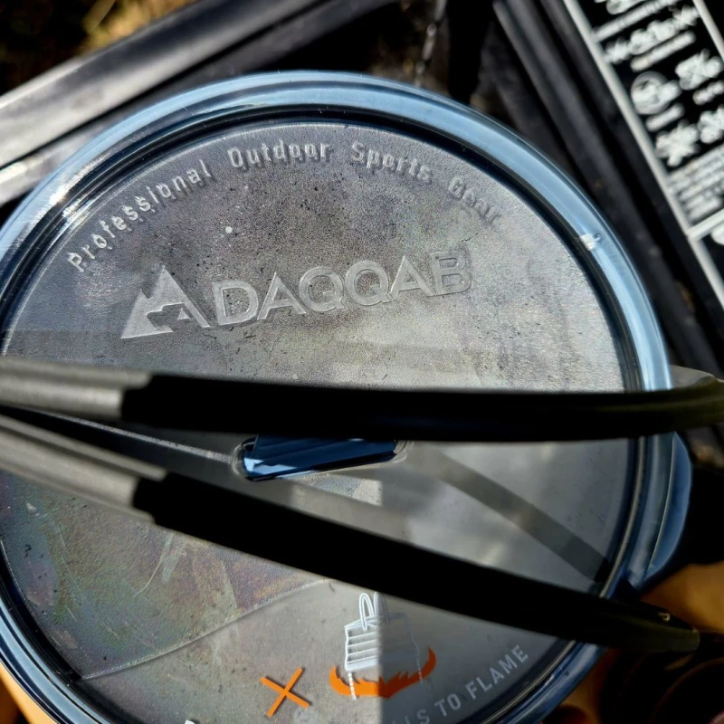 Miska turystyczna dla psa DAQQAB Outdoor Range niebieska