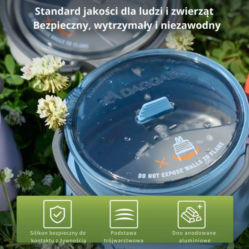 Miska turystyczna dla psa DAQQAB Outdoor Rang