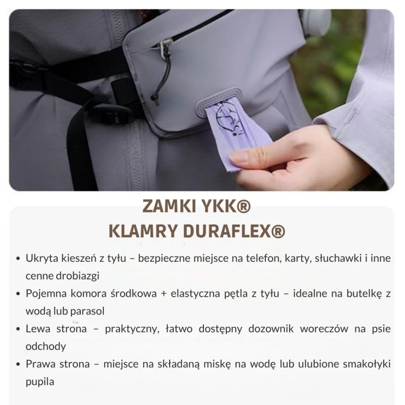Pas trekkingowy DAQQAB Outdoor Range
