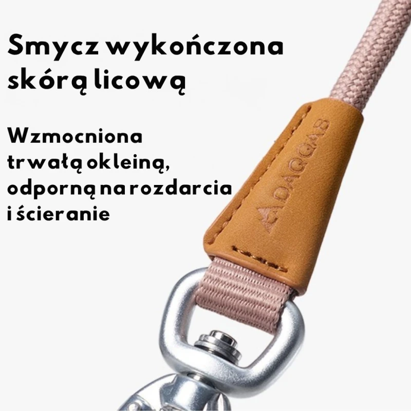 Smycz dla małego i średniego psa DAQQAB Alpine Cord