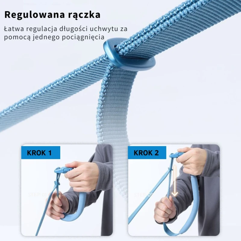 Smycz dla psa z amortyzacją DAQQAB Outdoor Range