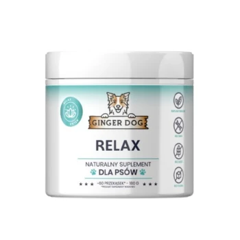 Suplement dla psa Ginger Dog - Relax 180g