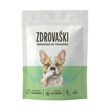Próbka Zdrovaśki Zbawienie na trawienie Pokusa 15g - suplement w smaczkach dla psa