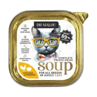 Zupka liofilizowana z kurczakiem i dynią dla kota 12g Dr Malou