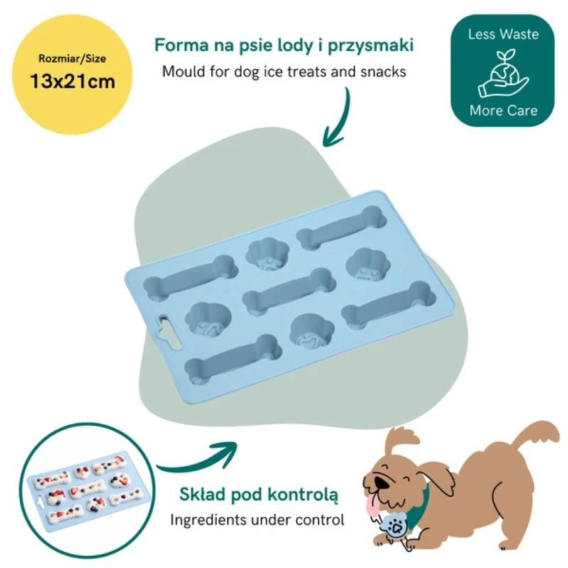 Foremka do domowych lodów i przysmaków dla psa ICEBOO