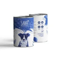Mokra karma dla psa -  Junior indyk SABA 850g