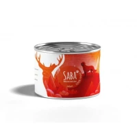 Mokra karma dla psa -  jeleń (100%) SABA 410g