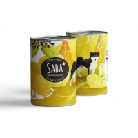 Mokra karma dla psa -  drób z warzywami SABA 410g
