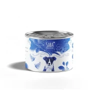 Mokra karma dla psa -  Junior indyk SABA 410g