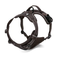 Szelki easy walk dla psa Truelove Front Line brązowe