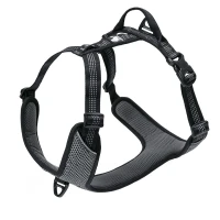 Szelki guard easy walk dla psa Truelove Lumen czarne