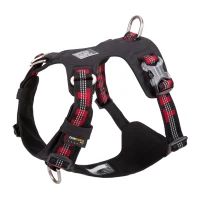 Profesjonalne szelki dla psa Truelove Adventure Dog czarny