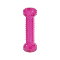 Zabawka piszcząca dla dużego psa TPR POP patyk 25 cm róż 