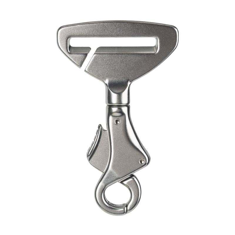 Wzmocniony pas samochodowy dla psa Truelove srebrny