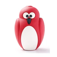 Zabawka na przysmaki dla średniego psa Truelove Penguin czerwona 