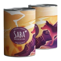 Mokra karma dla psa -  jagnięcina (80%) SABA 850g