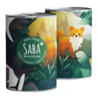 Mokra karma dla psa - drób z ryżem i warzywami SABA 850g