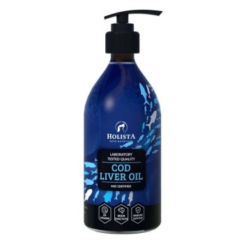 Tran z dorsza Cod Liver Oil dla psa i kota Holista 250 ml
