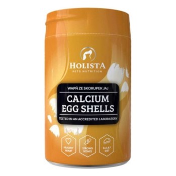 Wapń ze skorupek jaj Calcium Egg Shells Holista dla psa i kota 300g