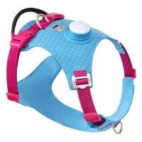 Szelki guard easy walk z lampką led Truelove Tracker turkusowe